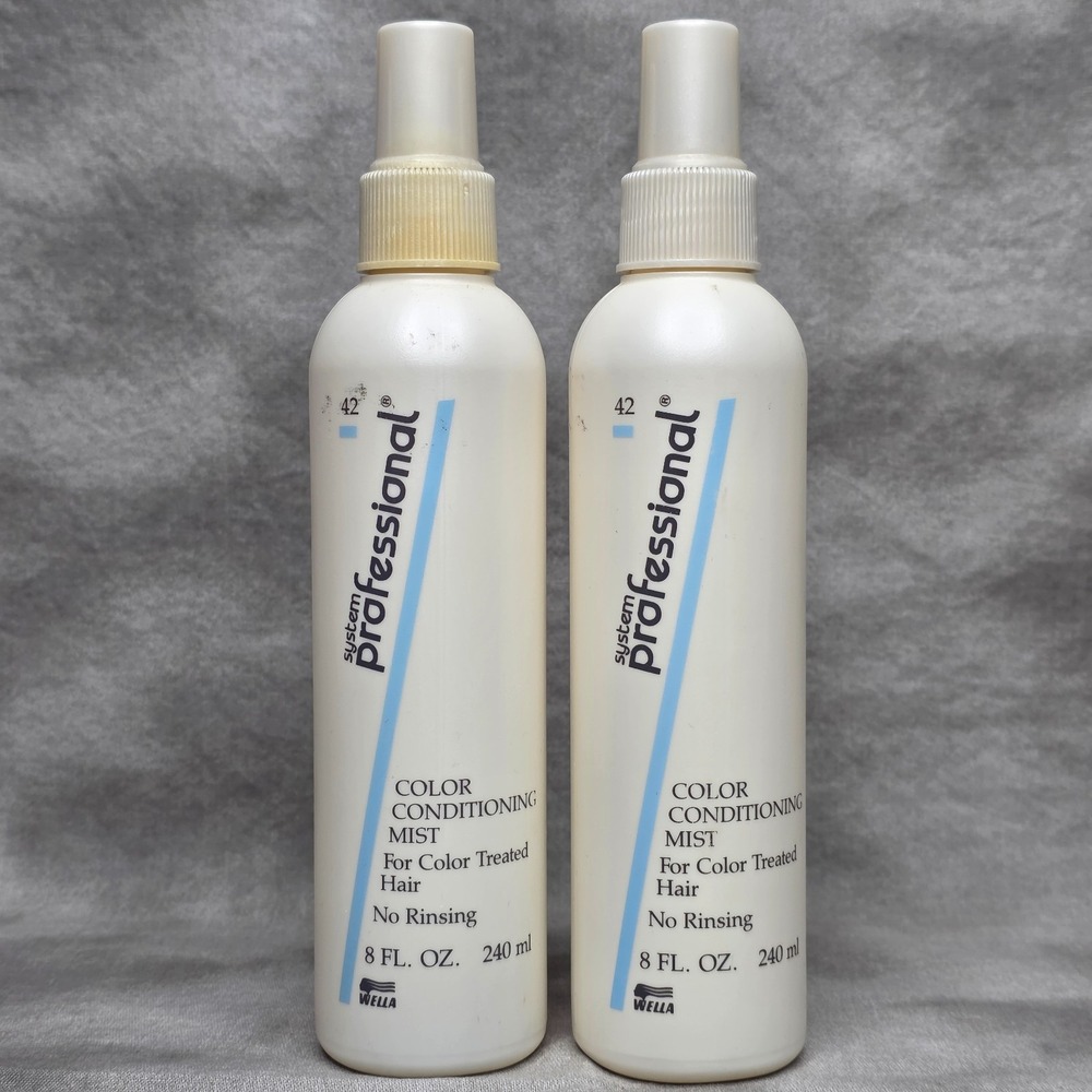 (X2) WELLA System Professional Color Conditioning Mist-Color Treated Hair-8oz ea